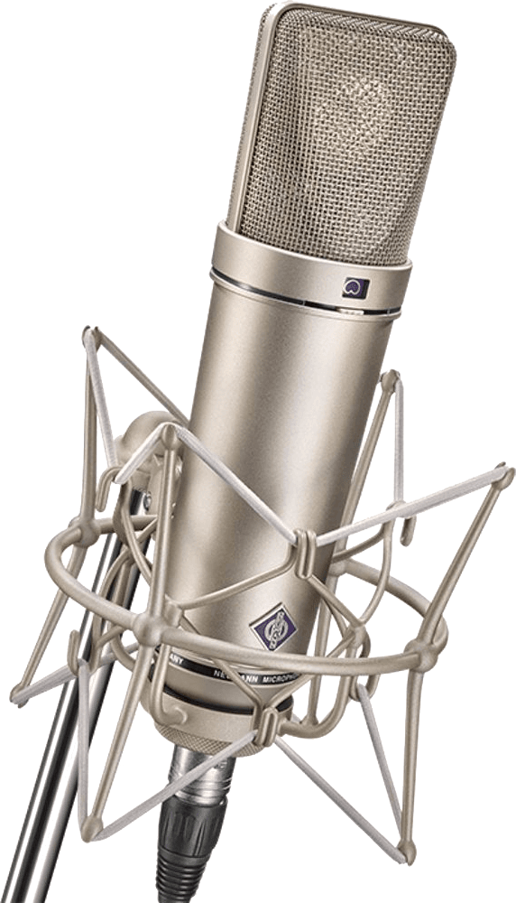 Neumann U87 condenser microphone — currently the default vocal capture at Lush Recording Studio Toronto