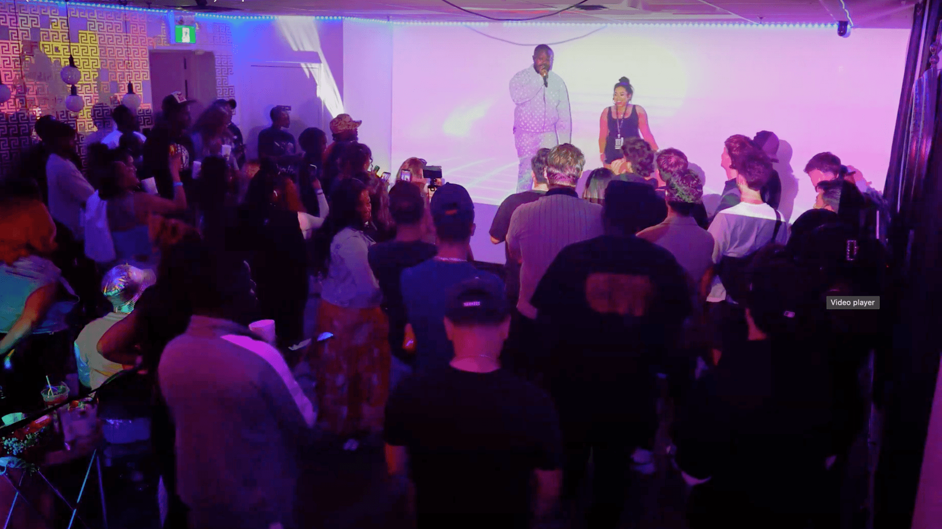 Live private concert at Lush Recording Studio